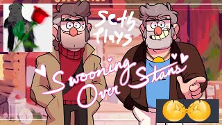 Seth plays the grunkle dating sim  swooning over Stans [upl. by Bashemath172]