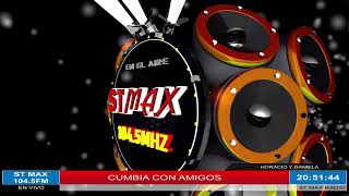 CUMBIA CON AMIGOS CON HORACIO MOREL Y DANIELA ESTRELLA EN ST MAX RADIO 1045 FM 20NOV2024 [upl. by Levins]