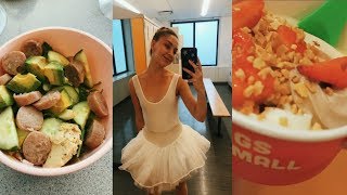 What I Eat In a Day  while doing ballet 5 hours a day [upl. by Lowrance]