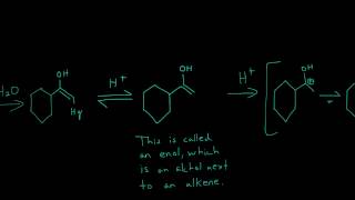 Mercuric ion catalyzed hydration of alkynes [upl. by Airamana]