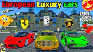 European Luxury Cars Game🛣️ Best Reality Cars Game🏎️ Realistic Cars Game🤩 Funny Video😅 1 [upl. by Htur]