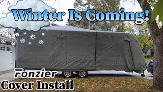 Fonzier RV Cover  Install amp First impression  How to install RV Cover [upl. by Osyth]