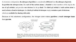 SIXMEMBERED HETEROAROMATIC RINGS pyridine part 1 [upl. by Hearn]