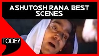 आशुतोष राणा के रोंगटे खड़े कर देने वाले सीनAshutosh Rana The Scariest Bollywood Villain Ever [upl. by Zonnya]