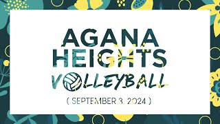 Agana Heights Guam Volleyball • GAME 1 •  September 3 2024 [upl. by Eillit]