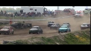 StockCar Rennen Grimmen Zwischenlauf 140 PS Samstag Mai 2014 [upl. by Quartana688]