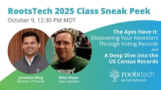 RootsTech 2025 Class Sneak Peek [upl. by Ytsirt]