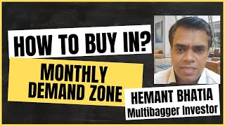 Learn How to Find Monthly Demand Zone by Hemant Bhatia Know How to Mark Monthly Demand Zone [upl. by Christianna295]