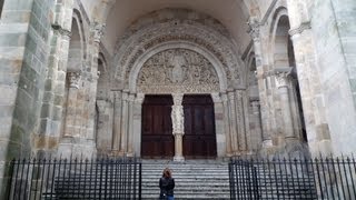 Last Judgment Tympanum Cathedral of St Lazare Autun [upl. by Nelleus]