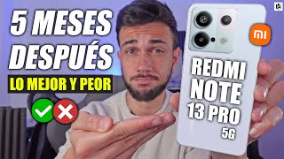 Lo MEJOR y PEOR🤔Xiaomi REDMI NOTE 13 PRO 5G  REVIEW [upl. by Nnaeus732]