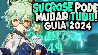 SUCROSE Pode DUPLICAR Seu DANO FAÇA ISSO e TENHA Uma build PERFEITA e ATUALIZADA GENSHIN IMPACT [upl. by Cleary]