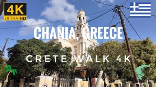 DJI Osmo Pocket 3  Chania Greece 4k Walk [upl. by Aikemahs86]