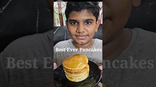 Nikils Pancakes ytshorts easycooking vidhuskitchenvlogs eveningsnacks pancakes kidscooking [upl. by Berhley]