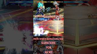 VEGTA WHIS VS MANGA GOKU MUI goku anime jumpforcemugenandroid [upl. by Britte]