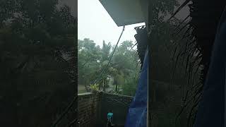 Heavy rain Vedaranyam Thethakudi south [upl. by Aseefan]