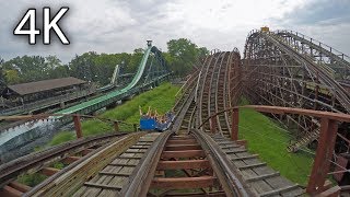 Racer front seat onride 4K POV Kennywood [upl. by Fidelio934]