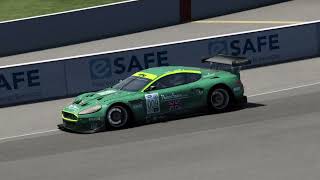 Aston Martin DBR9 legion at Mosport in Assetto Corsa [upl. by Elac]