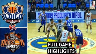 MPBL HIGHLIGHTS  QUEZON HUSKERS vs ILOILO UNITED ROYALS  JUNE 25 2024 mpbl mpblhighlights [upl. by Norreht]