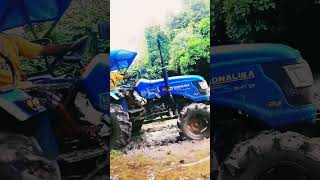 Sonalika tractor 47 rx 4wd rotavator trending shorts ytshorts TractorsguruCm [upl. by Faux]