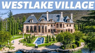 Inside a 20 Million Dollar Westlake Village Golf Course Mansion Video Tour [upl. by Aynotan]