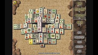 Mahjong City v10 Flash game 200 [upl. by Earahs]