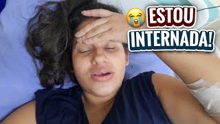 Estou internada😭 de repouso absoluto  22 semanas cerclada Insuficiência istmo cervical IIC [upl. by Reld178]