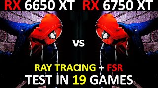 RX 6650 XT vs RX 6750 XT  Test in 19 Games  1080p  1440p  How Big Is The Difference 🤔  2024 [upl. by Shellans]