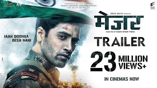 MAJOR Trailer  Hindi  Adivi Sesh  Saiee M  Sobhita D  Mahesh Babu  In Cinemas June 3rd [upl. by Teirtza]