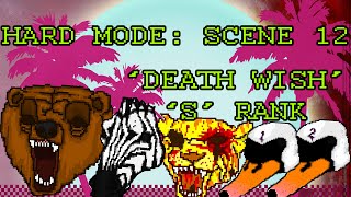 Hotline Miami 2 on Hard quotDeath Wishquot S Rank [upl. by Madelon]