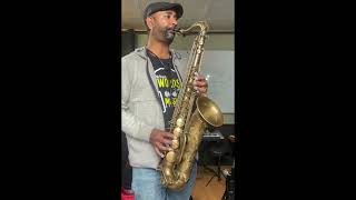 Ishimori woodtone tenor sax unboxing [upl. by Buxton]