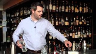 Mixologist Jeffrey Morgenthaler of Clyde Common in Portland OR [upl. by Yvad]