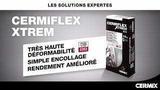 Cermiflex XTREM  Comment poser du carrelage sur un support bois   Cermix [upl. by Ennayoj]