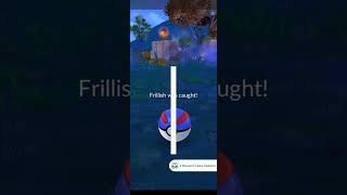 Pokemon Go Frillish frillish pokemongoindia pokemon pokemongo halloween pixel7a google [upl. by Gabby]