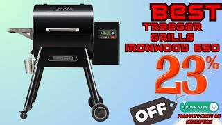 Best Traeger Grills Ironwood 650 Electric Wood Pellet Grill and Smoker Review [upl. by Krasnoff316]