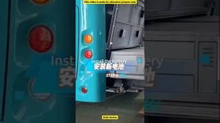 Chinese electric bus charging station amazingfacts technology automobile car science facts [upl. by Eednak]