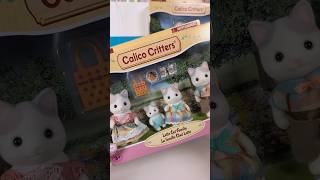 Calico Critters Latte Cat Family as asmr calicocritters [upl. by Chaves]