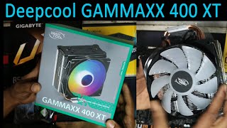 How to install Deepcool GAMMAXX 400 XT with Gigabyte B560M DS3H AC Intel LGA 1200 CPU air cooler [upl. by Yenaj61]