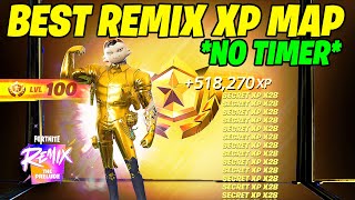 BEST SEASON REMIX Fortnite XP GLITCH Map to LEVEL UP FAST in Chapter 5 Season 5 [upl. by Pooley]