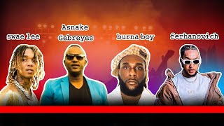 Burna Boy  Gbona  x  Ferhanovich  Asnake Gebreyes  Swae lee አላሳዝንሺምREMIX by YT Aman [upl. by Gretchen679]