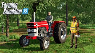 COMMENCER avec 1 VIEUX tracteur amp 6000€  Campagne des 4 FERMES  Farming Simulator 22 RP [upl. by Atsirhc]