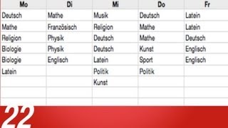 Stundenplan fürs iPhone [upl. by Fidelity]