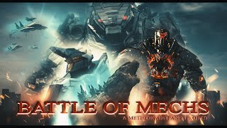 Battle Of MechsMechagodzilla VS Jaegers VS GodzillaFull Animation [upl. by Ennadroj]