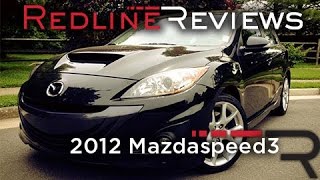 2012 Mazdaspeed3 Review Walkaround Exhaust amp Test Drive [upl. by Aldon]