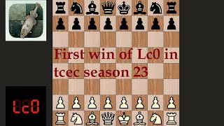 LCZero 030dag9a9c42d784968 vs Stockfish dev1620221027  TCEC Season 23  Superfinal [upl. by Evol594]