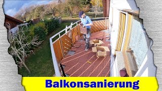 Einen Balkon sanieren [upl. by Machos]