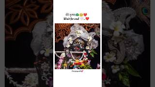 Tum krishn ke itne close kyun ho🥺🤍❤️🦚 मेरे कृष्ण jairadhekrishna jaishreradhe arijitsingh [upl. by Tteve]