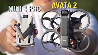 Avata 2 vs Mini 4 Pro  Which Drone Is Right For YOU [upl. by Phoebe]