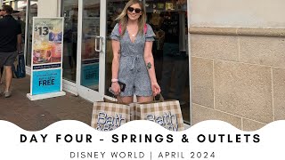 Day Four  Disney Springs Outlets amp Checking Into Hard Rock  Disney World April 2024 [upl. by Sasnett]