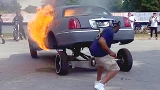 Broken Fire Extinguisher Lowrider Problems Compilation on Hopping Contest [upl. by Joya]