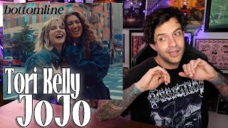 Tori Kelly amp JoJo  bottomline REACTION [upl. by Socem]